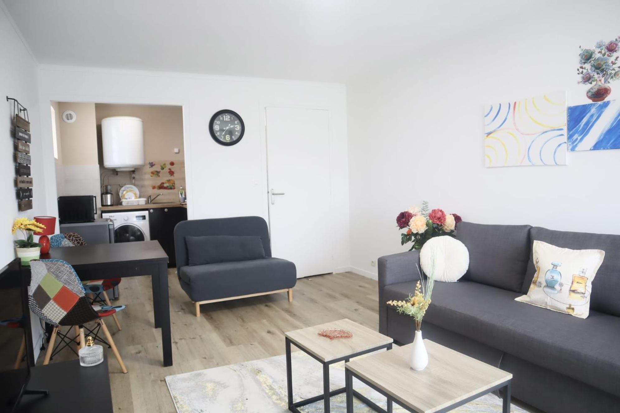 Ferienwohnung Cosy Sun-Mantes-La-Jolie Exterior foto